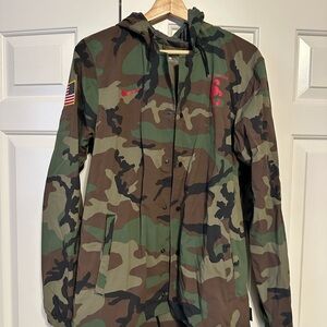 USC Camouflage Hooded Jacket - Nike